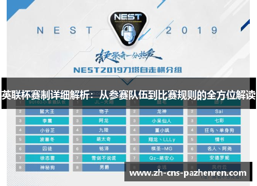 英联杯赛制详细解析:从参赛队伍到比赛规则的全方位解读 英联杯赛制详细解析:从参赛队伍到比赛规则的全方位解读